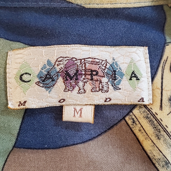 Campia Moda Button Up Shirt - Picture 3 of 4